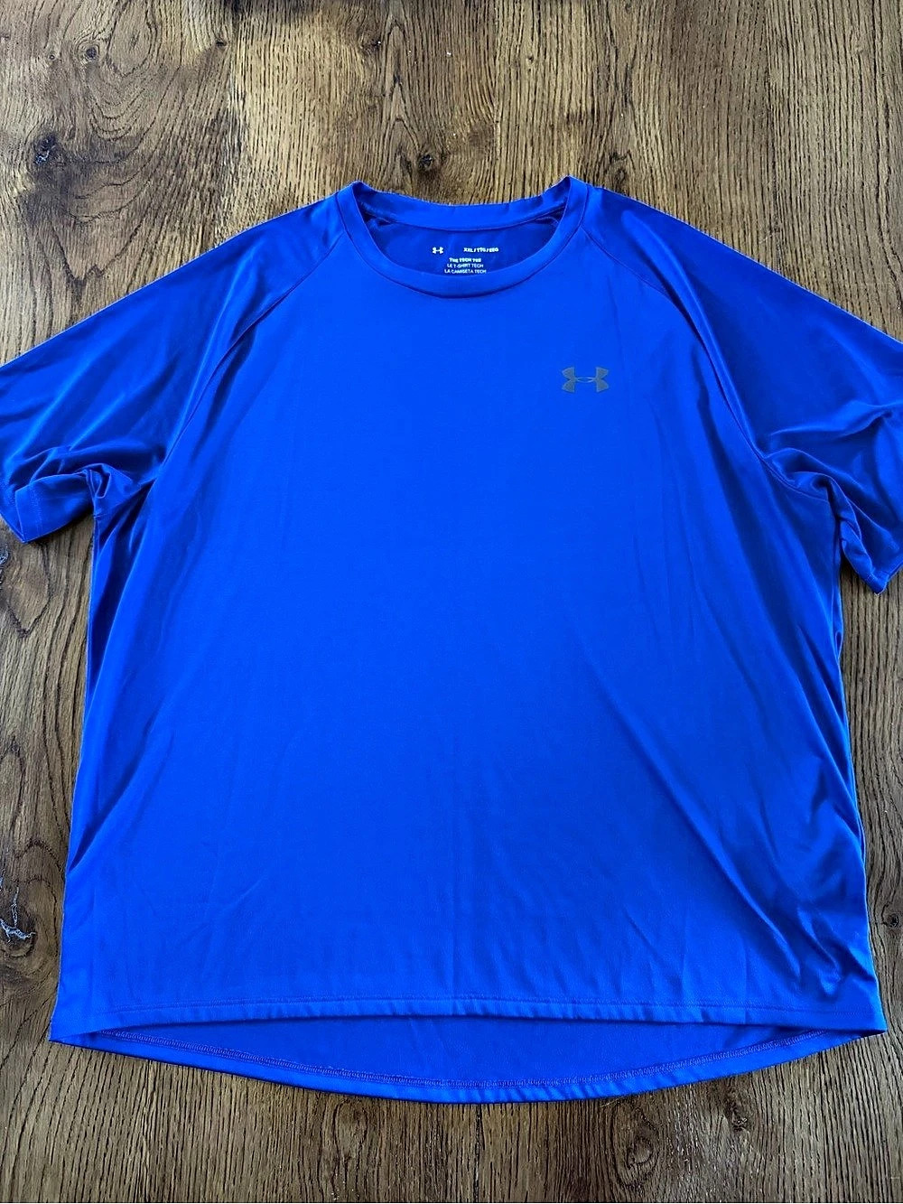 Under Armour Tech Tee Men's Blue Size XXL